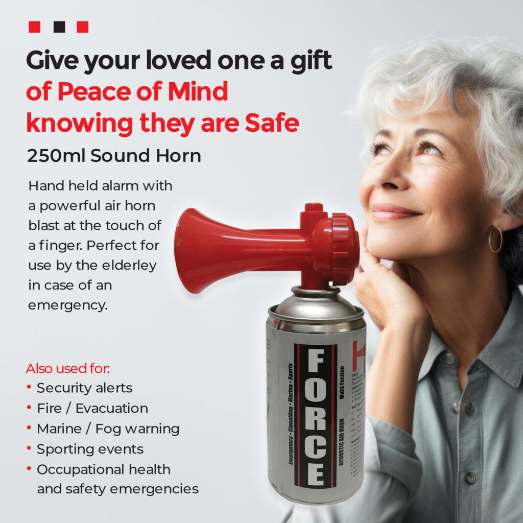 force air horn for elderly