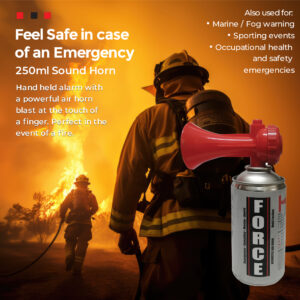 Force force air horn fire
